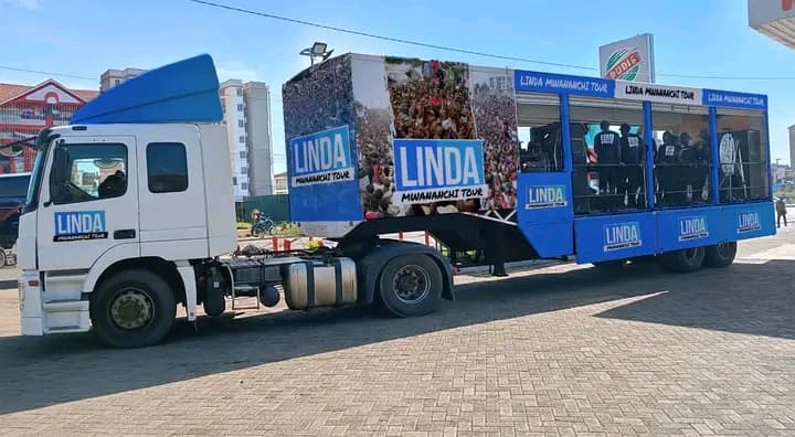 Political Campaign Roadshow Trucks in Kenya – Election Campaign Vehicles for Hire - BK Roadshow Trucks