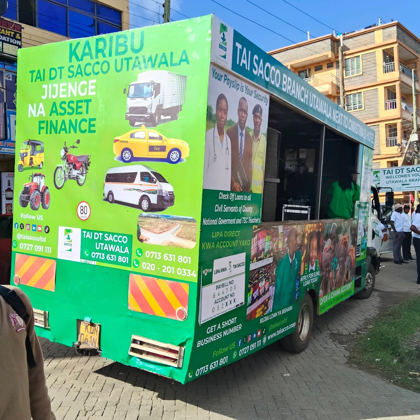 Brand Activations Kenya - BK Roadshow Trucks