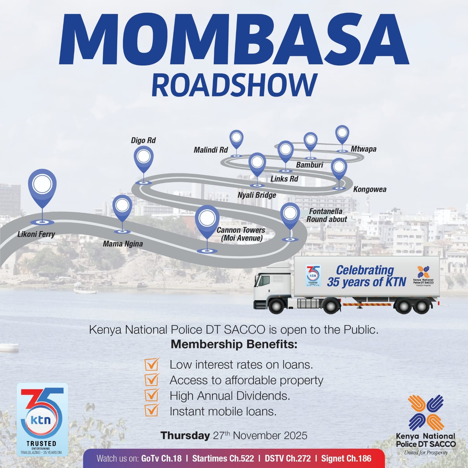 Roadshow Marketing Kenya - Mobile Campaigns & Brand Activations - BK Roadshow Trucks